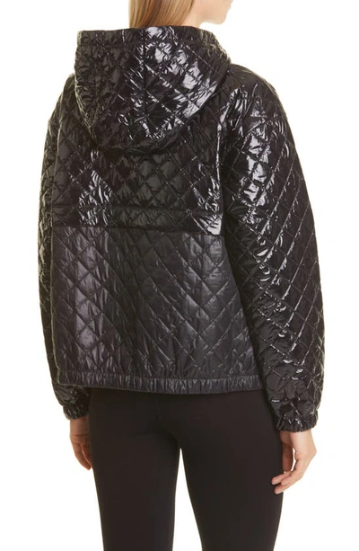 Shop Donna Karan Quilted Jacket In Black