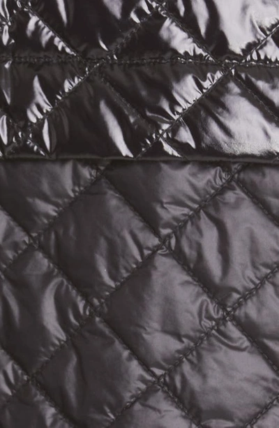 Shop Donna Karan Quilted Jacket In Black