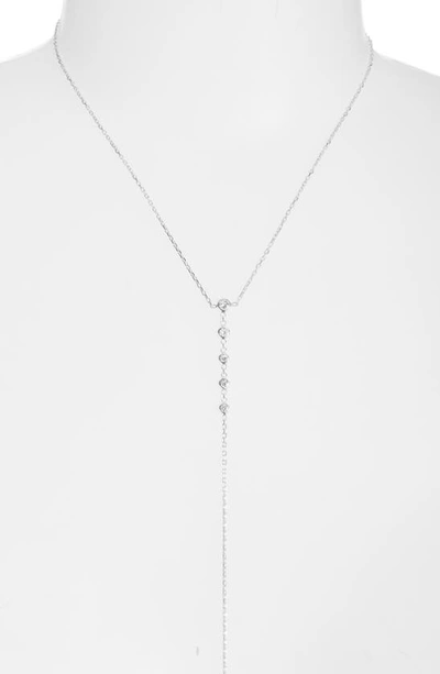 Shop Shymi Cubic Zirconia Body Chain In Silver