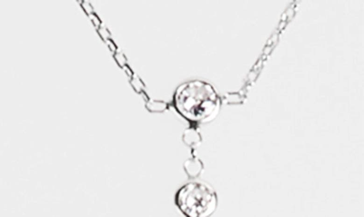 Shymi Cubic Zirconia Body Chain In Silver