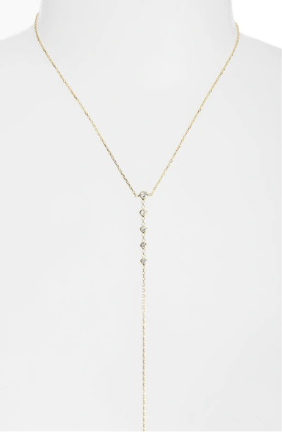 Shop Shymi Cubic Zirconia Body Chain In Gold