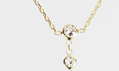 Shymi Cubic Zirconia Body Chain In Gold