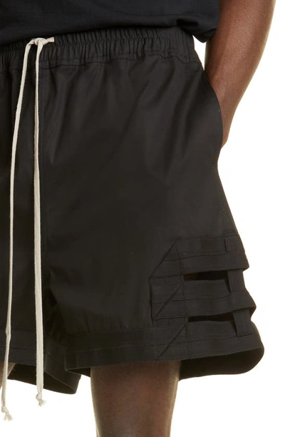 Shop Rick Owens Spartan Boxing Shorts In Black