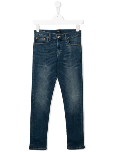 Shop Ralph Lauren Eldrige Skinny Jeans In Blue