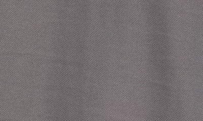 Shop Club Monaco Piqué Short Sleeve Henley In Grey
