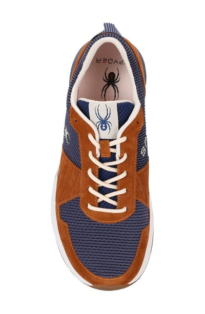 Spyder Maxwell Sneaker In Brown Spice