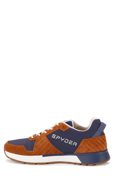 Spyder Maxwell Sneaker In Brown Spice