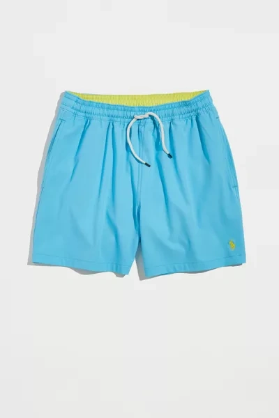 Shop Polo Ralph Lauren Traveler Swim Short In Blue