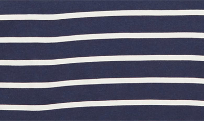 Shop Nordstrom Rack Kids' Graphic Print T-shirt In Navy Denim- Ivory Stripe