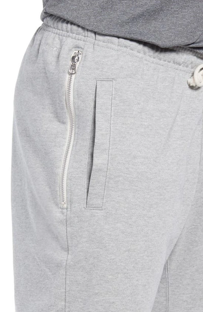 Shop Nike Dri-fit Standard Issue Joggers In Dark Grey Heather/ Pale Ivory