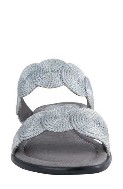 David Tate Honey Sandal In Silver