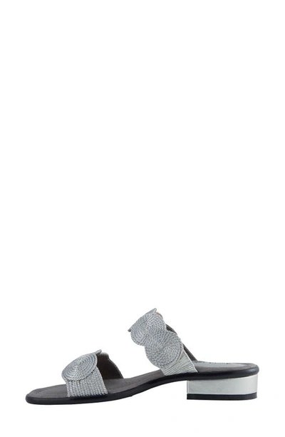 David Tate Honey Sandal In Silver