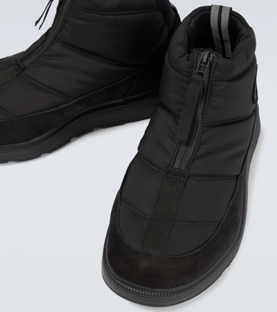 Shop Canada Goose Crofton Puffer Boots In Black