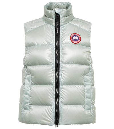 Shop Canada Goose Cypress Down Vest In Meltwater