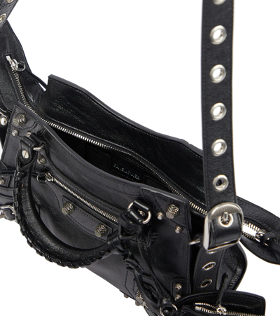Shop Balenciaga Neo Cagole Xs Leather Tote In Black