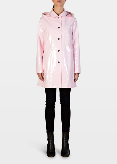 Shop Jane Post Iconic Princess Slicker In Lt.pink