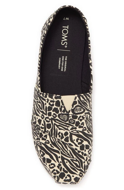 Shop Toms Alpargata Slip-on In Natural Canvas