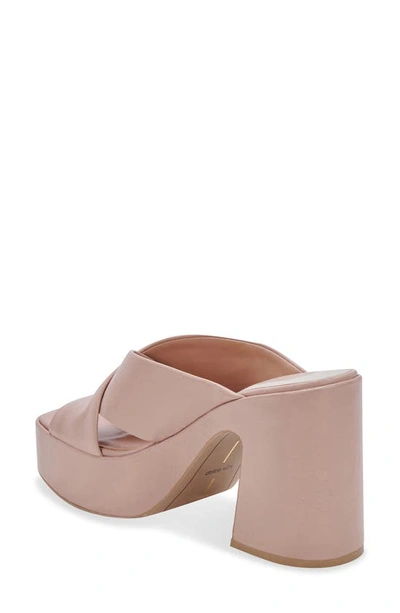 Shop Dolce Vita Wonder Platform Sandal In Blush