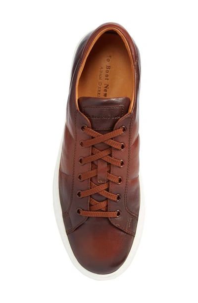 Shop To Boot New York Colton Sneaker In Brown Leather
