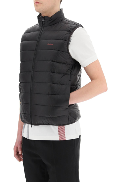 Shop Barbour Bretby Nylon Vest In Black