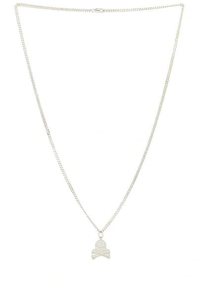 Shop Mastermind Japan Chain Necklace In Silver