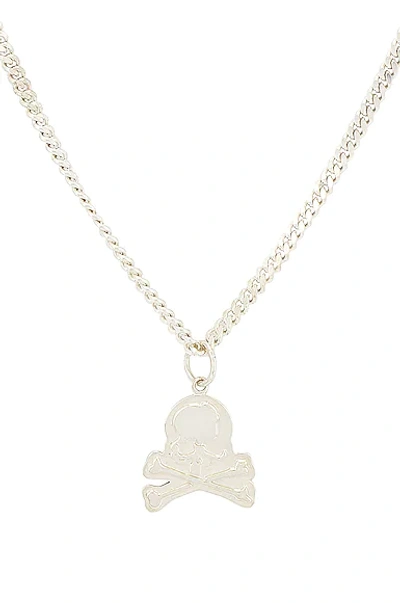 Shop Mastermind Japan Chain Necklace In Silver