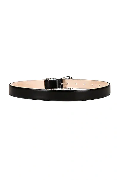 Shop Dehanche Hollyhock Belt In Black & Silver