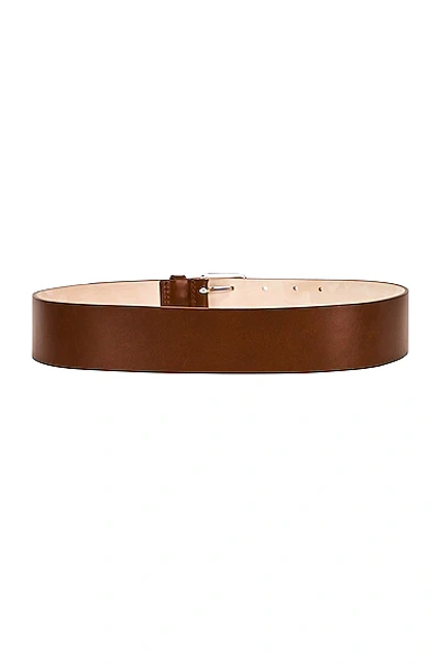 Shop Dehanche Hutch Belt In Camel & Silver