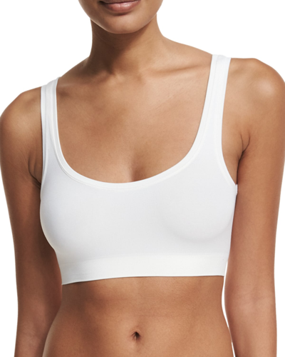 Shop Hanro Touch Feeling Crop Top In White