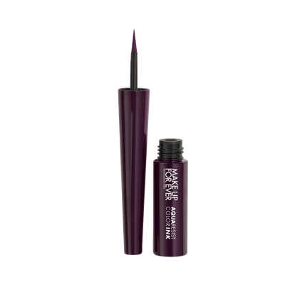 Shop Make Up For Ever Aqua Resist Color Ink In Matte Plum