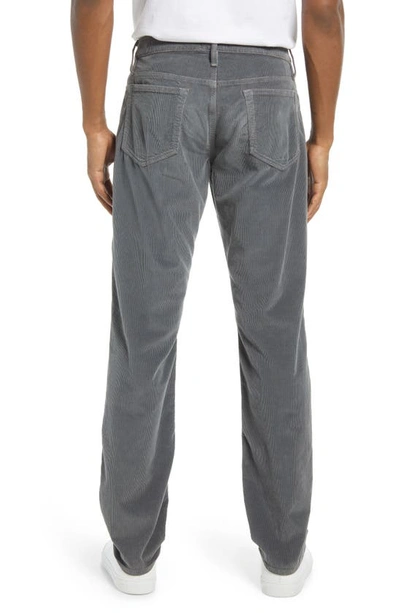 Shop Frame L'homme Corduroy Slim Jeans In Savile Grey