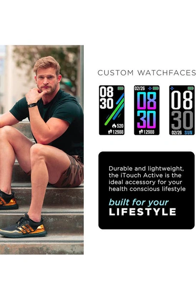 I Touch Itouch Active Smartwatch, 44mm In Tie Dye