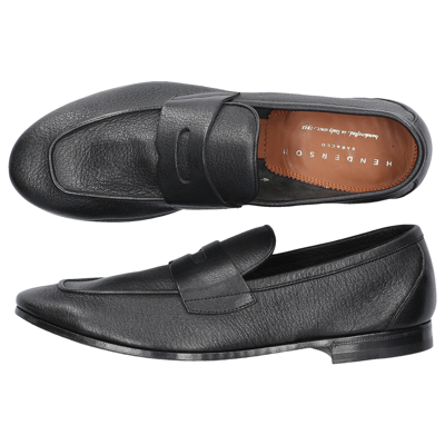 Shop Henderson Loafers 72400 In Black