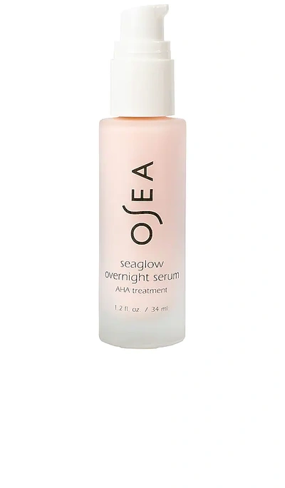 Shop Osea Seaglow Overnight Serum Aha Treatment In Beauty: Na