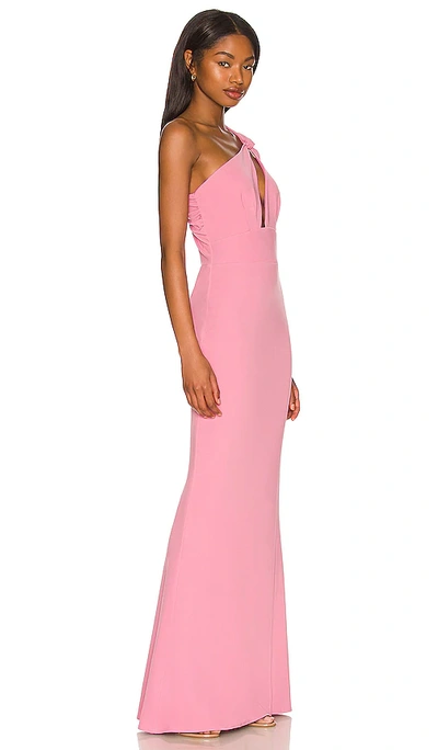 Shop Katie May Edgy Gown In Pink