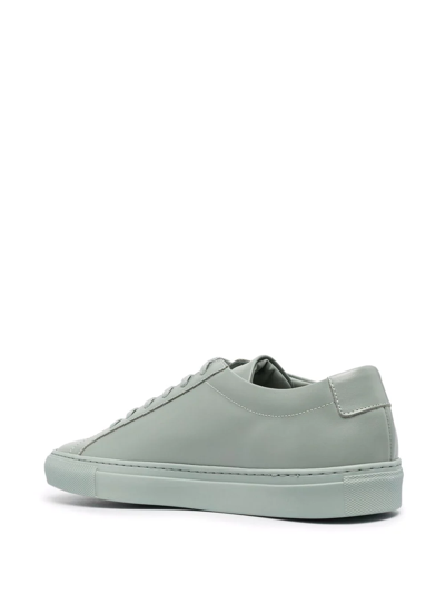 Shop Common Projects Original Achilles Low Top Sneakers In Green