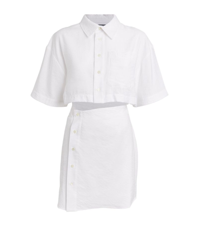Shop Jacquemus La Arles Mini Dress In White