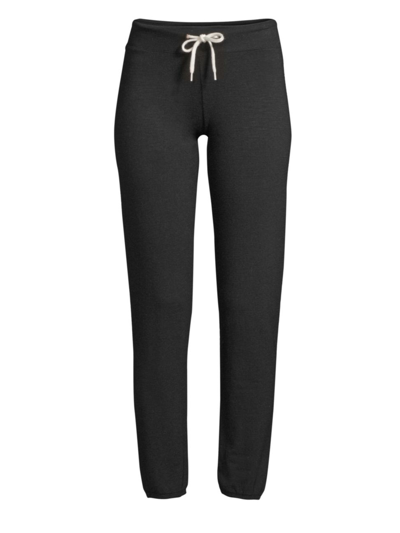 Shop Monrow Women's Skinny Fit Joggers In Black
