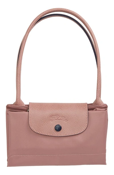 Longchamp Le Pliage Club Small Shoulder Tote In Antique Pink | ModeSens