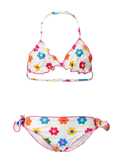 Mc2 Saint Barth Bikni Jaiden A Righe Con Paperelle JAI0001/04141L Per Bambina main image 1