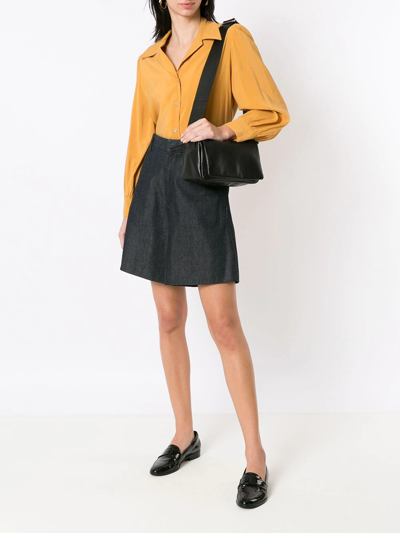 Sarah Chofakian Sassy Shoulder Bag In Black