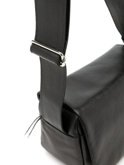 Shop Sarah Chofakian Sassy Shoulder Bag In Black