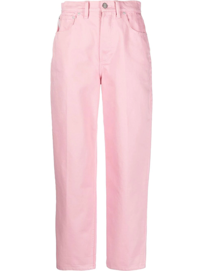 Shop Boyish Jeans Tommy Straight-leg Jeans In Pink