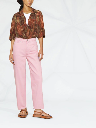Boyish Jeans Tommy Straight-leg Jeans In Pink