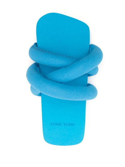 Shop Yume Yume Tyre Crossover Strap Slide In Blue