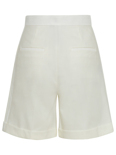 Shop Max Mara White Cotton Ghiotto Pants