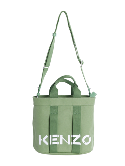 Shop Kenzo Small Tote Bag In Green