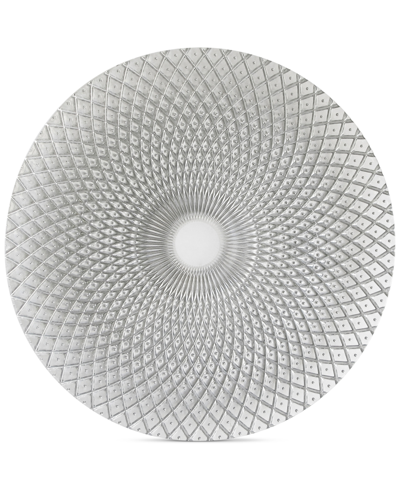 Shop American Atelier Jay Import  Glass Spiro Silver-tone Charger Plate