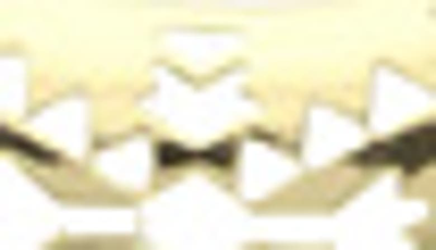 Olivia Welles Aztec Cutout Necklace In Gold