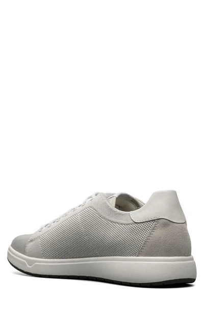 Shop Florsheim Velocious Knit Lace-up Sneaker In Oyster Knit